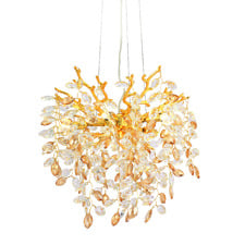 Roshan Chrystal 5 Light Pendant