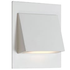 Joel White Aluminium Metal & Glass Step Light