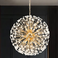 Uriah Iron 12 Light Pendant