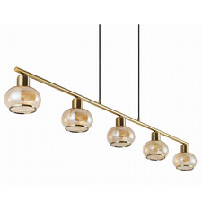 Callahan Iron 5 Light Linear Pendant