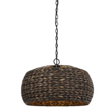 Royston Water Hyacinth Pendant Light
