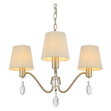 Elsfjord Crystal 3 Light Pendant