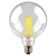 Argonus E27 Round 8W LED Filament Bulb