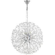 Uriah Iron 12 Light Pendant