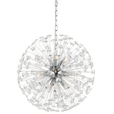 Uriah 9 Light Crystal Pendant