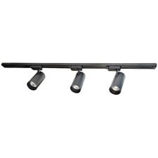 Suzi Aluminium Adjustable 3-Light LED Track Light
