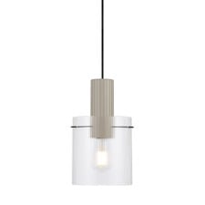 Orla Ribbed Glass Pendant Light