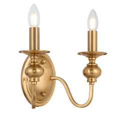 Astra Iron 2 Light Wall Sconce