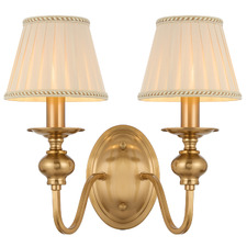 Astra Iron 2 Light Wall Sconce with Shade