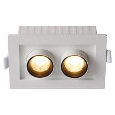 Benton 139mm LED 2 Lamp Telescopic Recessed Downlight