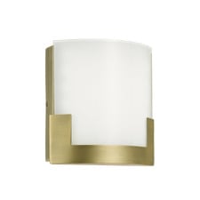 Mattan Small Frosted Glass Wall Sconce