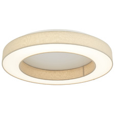 Lucien Linen LED Flush Mount Ceiling Light