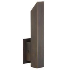 Chiara Brass LED Outdoor Wall Light