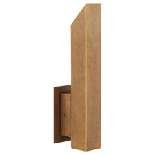 Chiara Brass LED Outdoor Wall Light