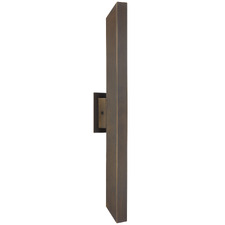 Chiara Brass Up/Down LED Outdoor Wall Light