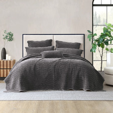 Indianna Stonewashed Velvet Queen/King Coverlet