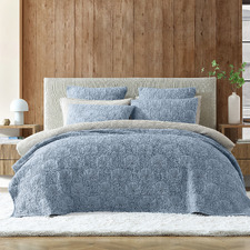 Denim Lilian Cotton Queen/King Bedspread