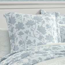 Bloom Yarn-Dyed Jacquard European Pillow Sham
