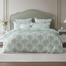 Wisteria Yarn-Dyed Jacquard Quilt Cover Set