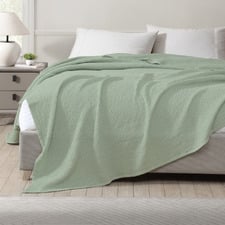 Urban Cotton Waffle Super King Blanket