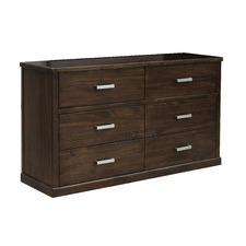 Fraya Pine Wood 6 Drawer Chest