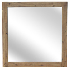 Natural Gowther Acacia Dressing Table Mirror