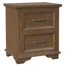 Isadora Pine Wood Bedside Table