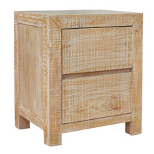 Oliver Pine Wood Bedside Table