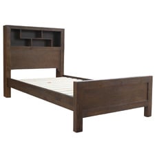 Oliver King Single Bookcase Bed Frame