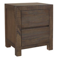 Oliver Pine Wood Bedside Table