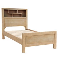 Oliver King Single Bookcase Bed Frame