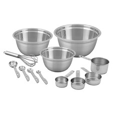 12 Piece Stainless Steel Mix & Measure Set