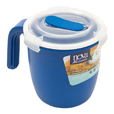 Blue Premium 750ml Soup Mug with Lid