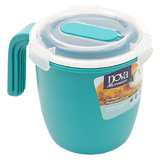 Teal Premium 750ml Soup Mug with Lid