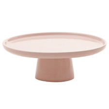 Pink 26cm Porcelain Cake Stand