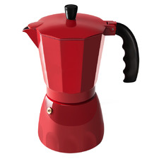 Red 450ml Aluminium Coffee Percolator