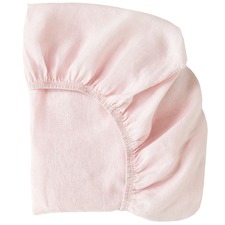 Sorbet Linen Cot Fitted Sheet