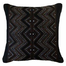 Dreamtime Zig Zag Stripe Cotton Cushion
