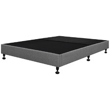 Grey Lennon Upholstered Bed Base