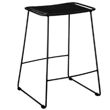 Black Gilbrator Outdoor Barstool