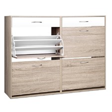 4 Part Shoe Cabinet Tower