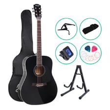 Byrne Acoustic Guitar with Capo