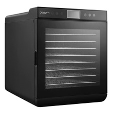 Black Devanti 10 Tray Food Dehydrator