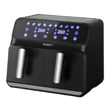 Devanti 8L Dual Basket Air Fryer
