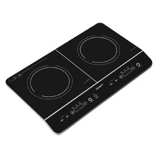 Devanti Double Burner Portable Induction Cooktop