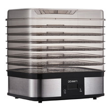 Devanti 7 Tray Stainless Steel Food Dehydrator