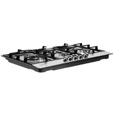 Silver Devanti 5 Burner Gas Cooktop