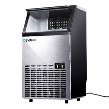 Devanti Commercial Stainless Steel Ice Cube Maker