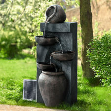 99cm Oasis 5 Tier Solar Fountain