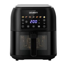Black 8L Digital Air Fryer